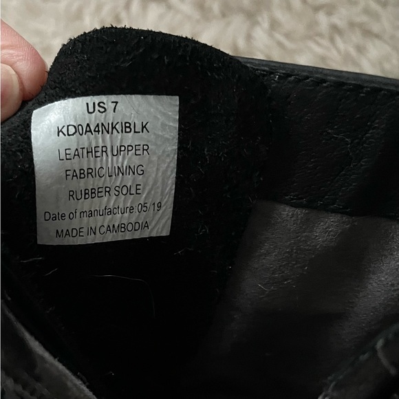 Kodiak Black Leather Callwood Waterproof Cuff Boots Size 7 - Picture 13 of 14